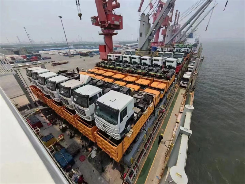 howo trucks shipping
