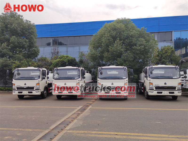 SINOTRUK HOWO drinking water trucks for export
