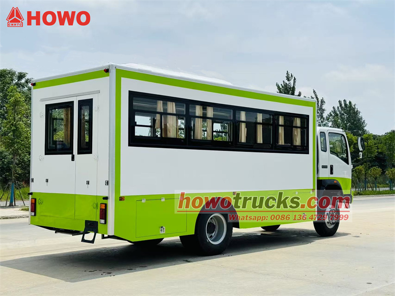 HOWO 4x4 all-wheel drive troop carrier vehicle
