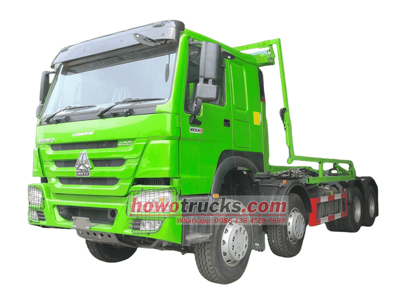 Howoフックリフトトラック