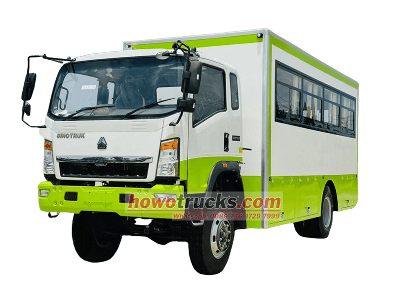 Howo 4x4 カーゴトラック