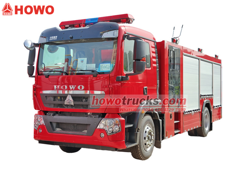 Howo fire rescue truck