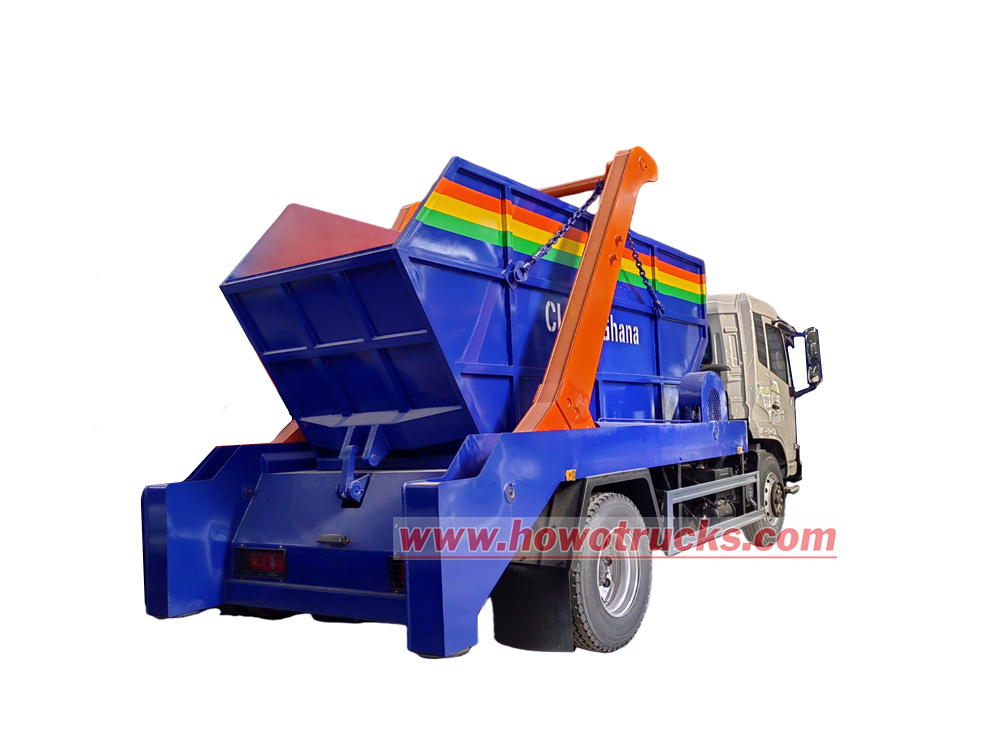 Skip loader 12ton export Ghana