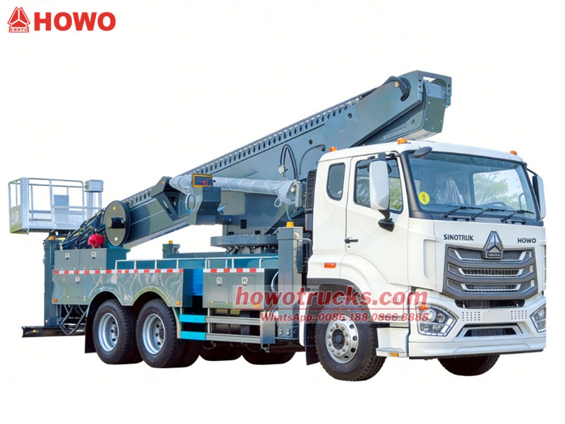 Howo NX トラック搭載型 56m 高所作業台 - CS TRUCKS