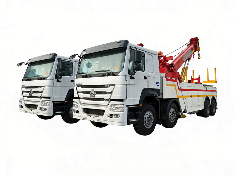 HOWO 8x4 towing truck