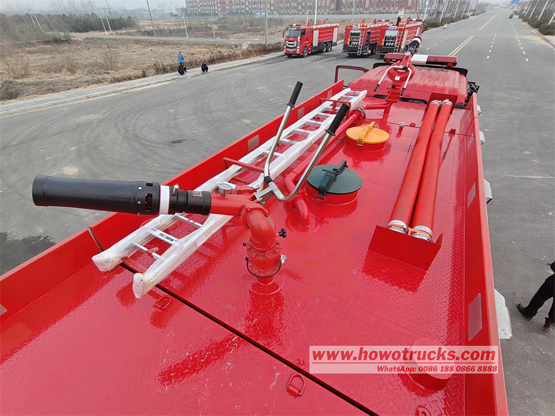 Customized two sets fire monitor