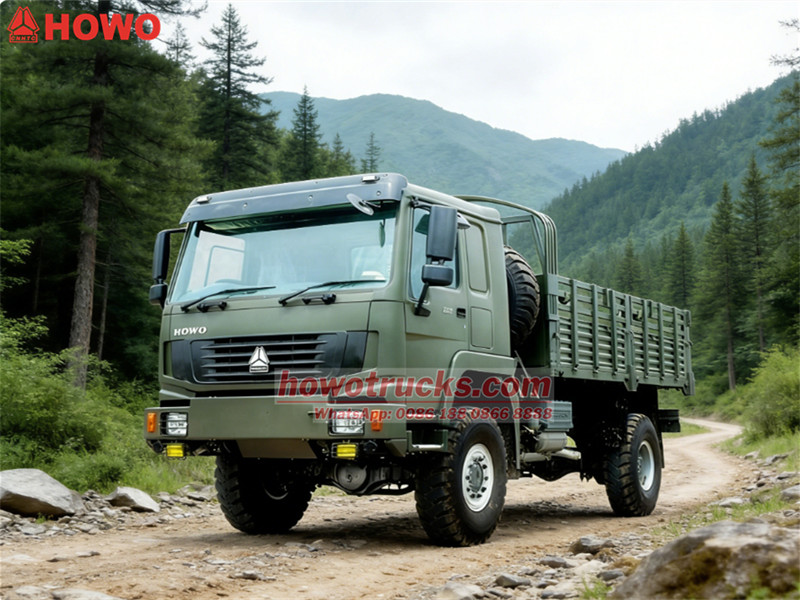Howo 4x4 cargo truck