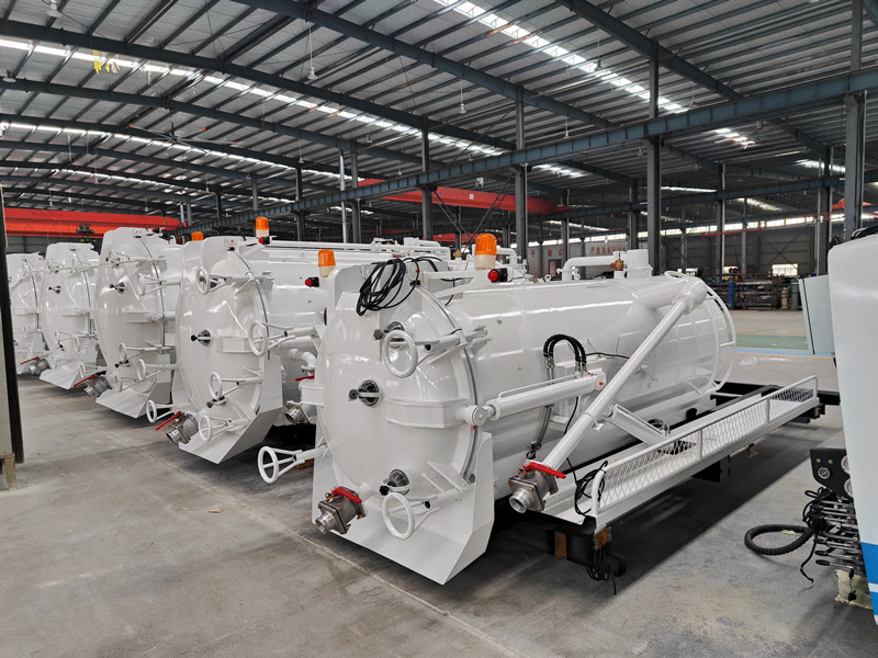 5 units howo sewage suction truck upper body 