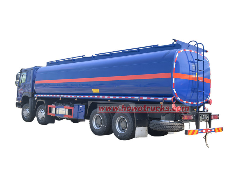HOWO heavy 30000L fuel tank truck