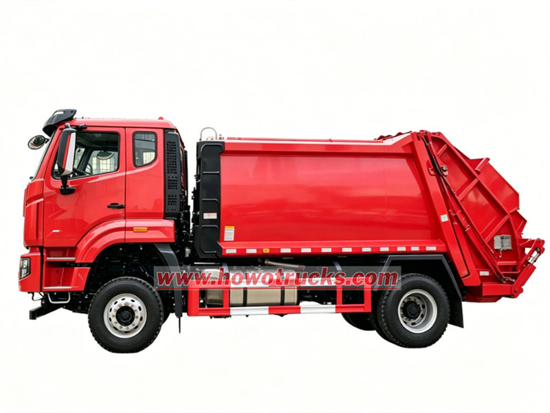 HOWO 12CBM garbage compactor truck HOWO 12CBM garbage compactor truck