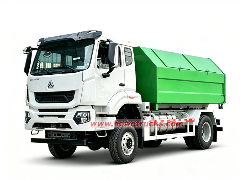 HOWO garbage hook lift truck HOWO garbage hook lift truck