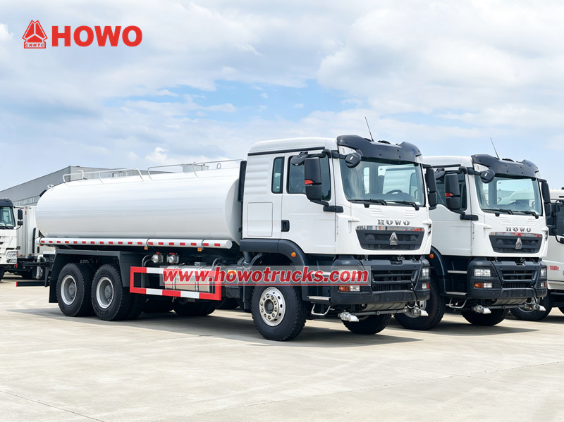HOWO TX 大型20000L散水トラックがジブチに輸出される